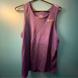 Nike Medium Dri Fit purple tank top